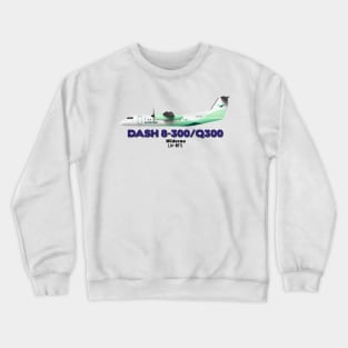 DeHavilland Canada Dash 8-300/Q300 - Widerøe Crewneck Sweatshirt